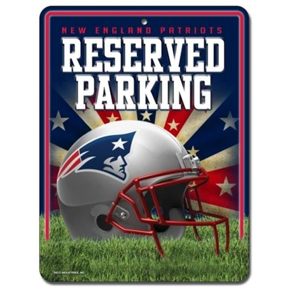Rico Industries New England Patriots Sign Metal Parking 9474654991 - main